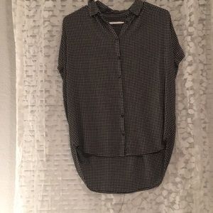 GINGHAM (ISH) BUTTON-UP